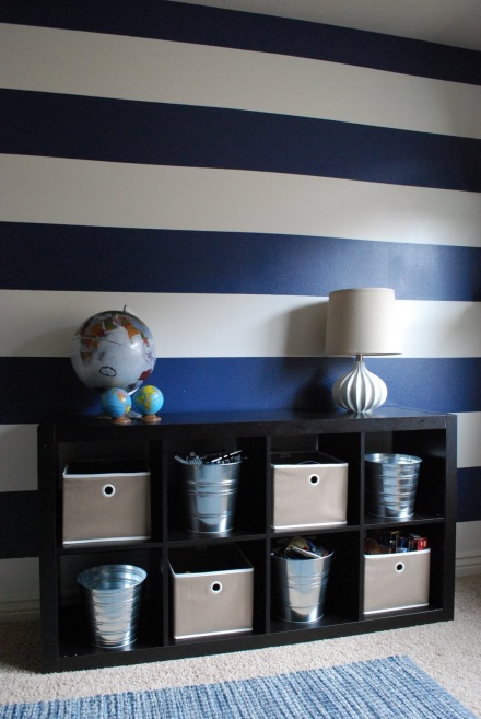 Striped Wall After